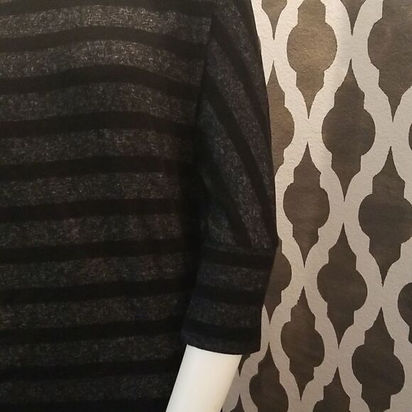 Market & Spruce casual striped top - Picture 2 of 6